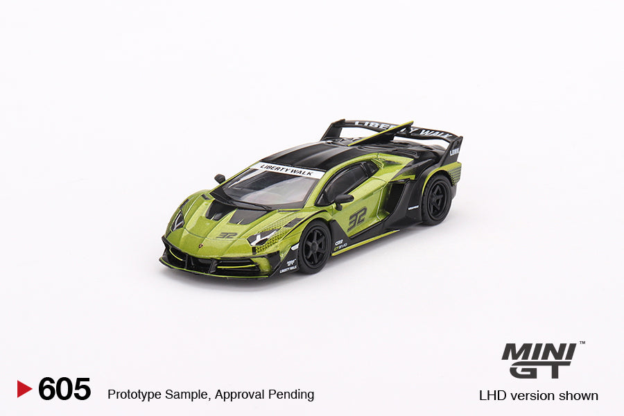 Lamborghini LB-Silhouette WORKS Aventador GT EVO Lime 1:64