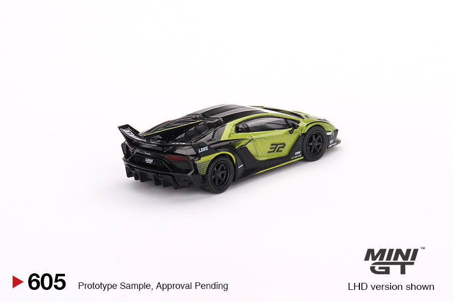 Lamborghini LB-Silhouette WORKS Aventador GT EVO Lime 1:64