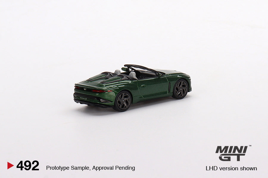 Bentley Mulliner Bacalar Scarab Green 1:64